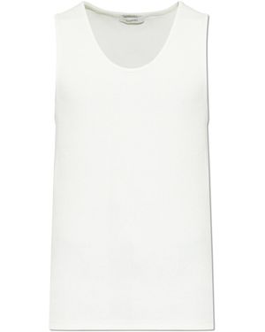 Lemaire Sleeveless Top - White