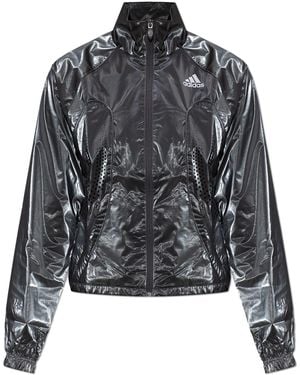 adidas Originals Trousers With Drawstring Cuffs - Black