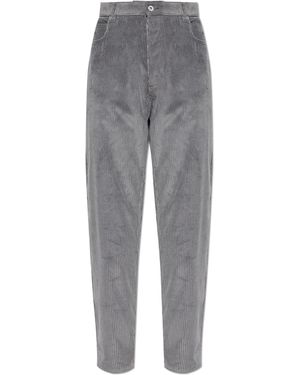 Bottega Veneta Corduroy Trousers - Grey