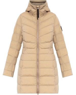 Canada Goose Hooded Down Jacket - Natural