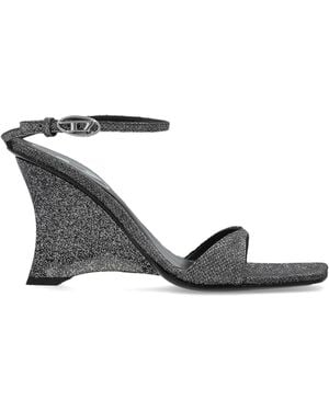 DIESEL Wedge Shoes 'D-Amber' - White