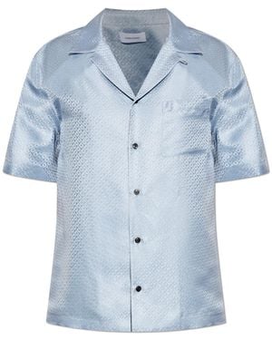 Ferragamo Silk Shirt - Blue