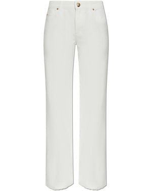 Balmain Straight-Leg Jeans - White