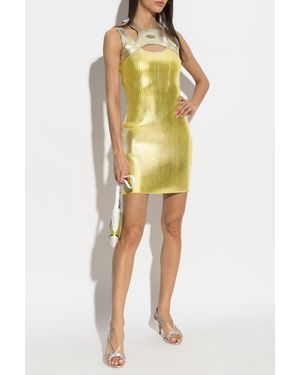 CASABLANCA Short Bodycon Dress - Yellow