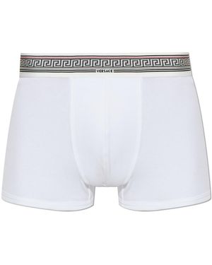 Versace Cotton Boxers - White