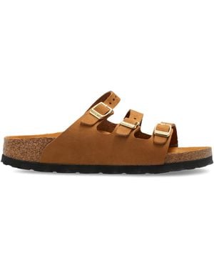 Birkenstock 'Florida Fresh' Slides - Brown