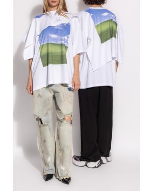 Vetements T-Shirt With Print - White