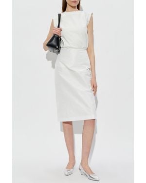 Jil Sander Cotton Top - White
