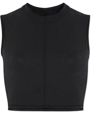 Y-3 Short Sleeveless Top - Black