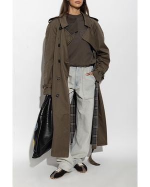 MM6 by Maison Margiela Logo Sweatshirt - Brown