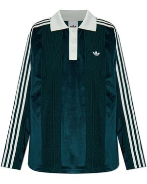 adidas Originals Polo Made From Mixed Materials - Green