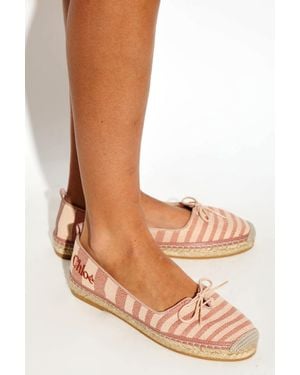Chloé Espadrilles 'Isla' - Pink