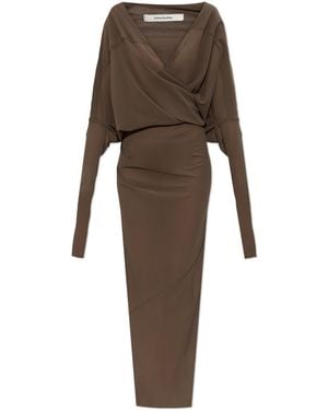 Entire studios Draped Dress - Natural