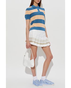 LACOSTE RUNWAY Pleated Skirt - Blue