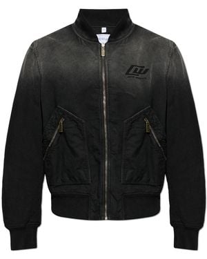 Off-White c/o Virgil Abloh "Bomber" Jacket - Black