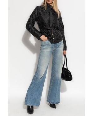 MICHAEL Michael Kors Insulated Jacket With Hood - Black