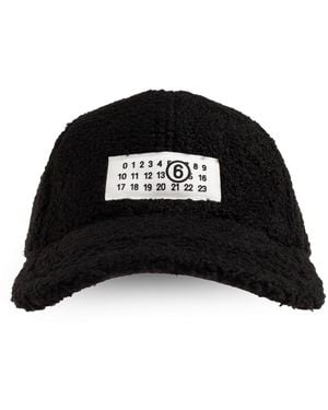 MM6 by Maison Margiela Baseball Cap - Black