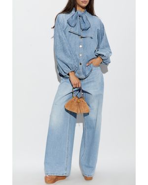 Zimmermann Wide-Leg Jeans - Blue
