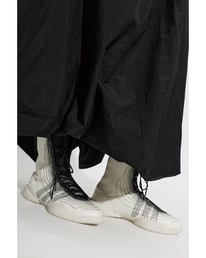 Y-3 "Regu Embriodery Hi" Shoes - Black