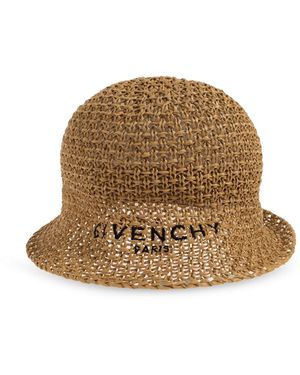 Givenchy Hat With Logo - Natural