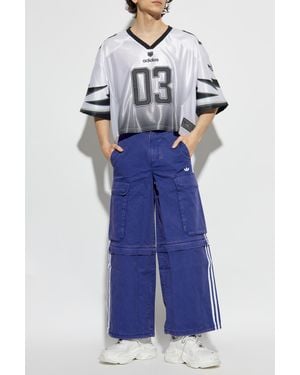 adidas Originals Wide Pants - Blue