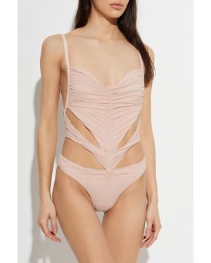 DSquared² One-Piece Swimsuit - Natural
