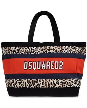 DSquared² Shoulder Bag 'Shopper' - Red