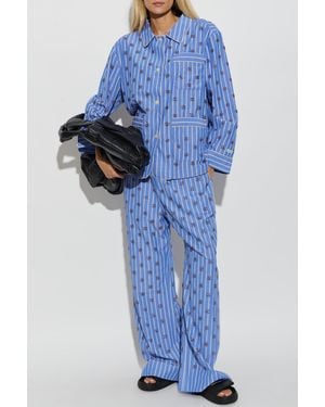 Munthe "Vintager" Shirt - Blue