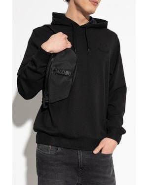 Moschino Dog Carrier Bag - Black