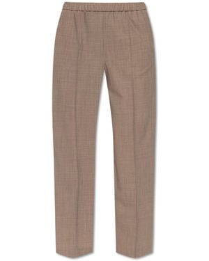 Fabiana Filippi Creased Trousers - Natural