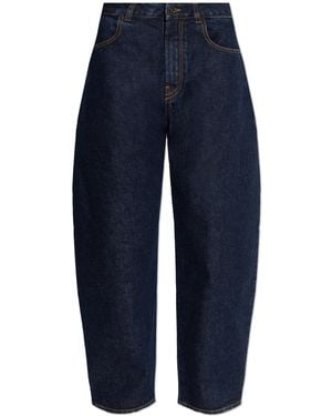Alaïa Loose-Fit Jeans - Blue
