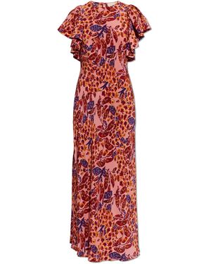 Ulla Johnson Silk Dress 'Mariam' - Red