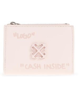Off-White c/o Virgil Abloh Leather Wallet - Pink