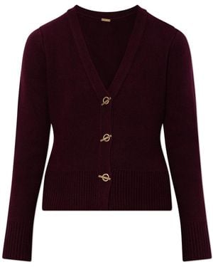 Cult Gaia Josia Cardigan - Red