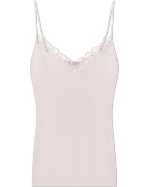 Hanro Cotton Top 'Rosaria' - Pink