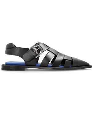 Lanvin Leather Sandals - Black