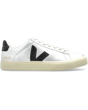 Veja Campo Leather Sports Shoes - White