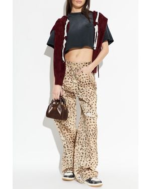 Amiri Short Top With Patch - Black