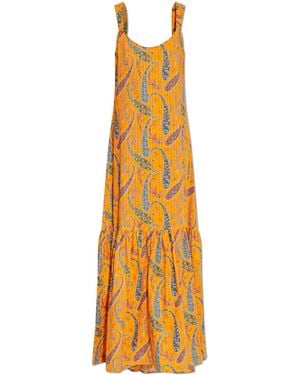 Etro Strappy Dress - Metallic