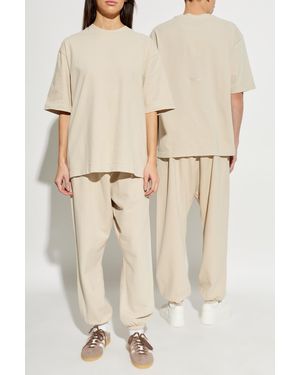 Acne Studios Cotton Sweatpants - Natural