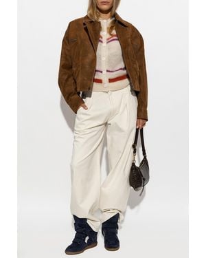 Isabel Marant "Lenadia" Pants - Natural
