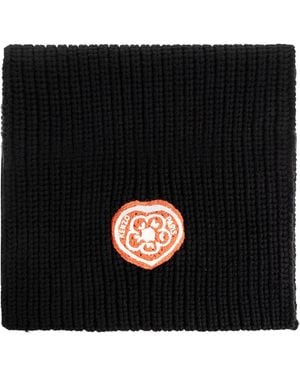 KENZO Scarf With Logo - Black