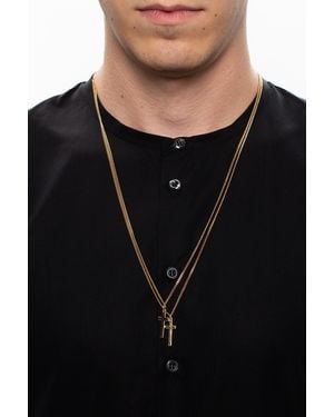 DSquared² Brass Necklace - Multicolor