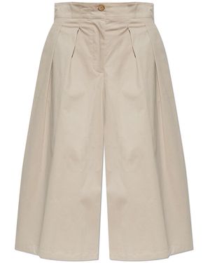 Emporio Armani Cotton Shorts - White
