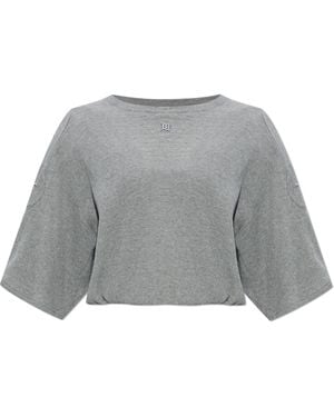 MISBHV Top With Studs - Grey