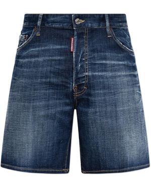 DSquared² 'Marine' Denim Shorts - Blue