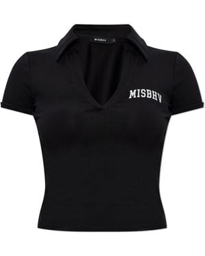 MISBHV Top With Logo - Black