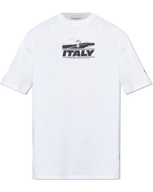 Iceberg T-Shirt With Print - White