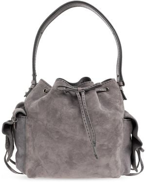 Acne Studios Suede Bag - Grey