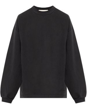 Fear Of God Sweatshirt With A Crew Neckline - Black